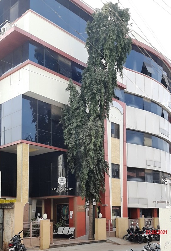 Alpha Super Specialty Hospital Building