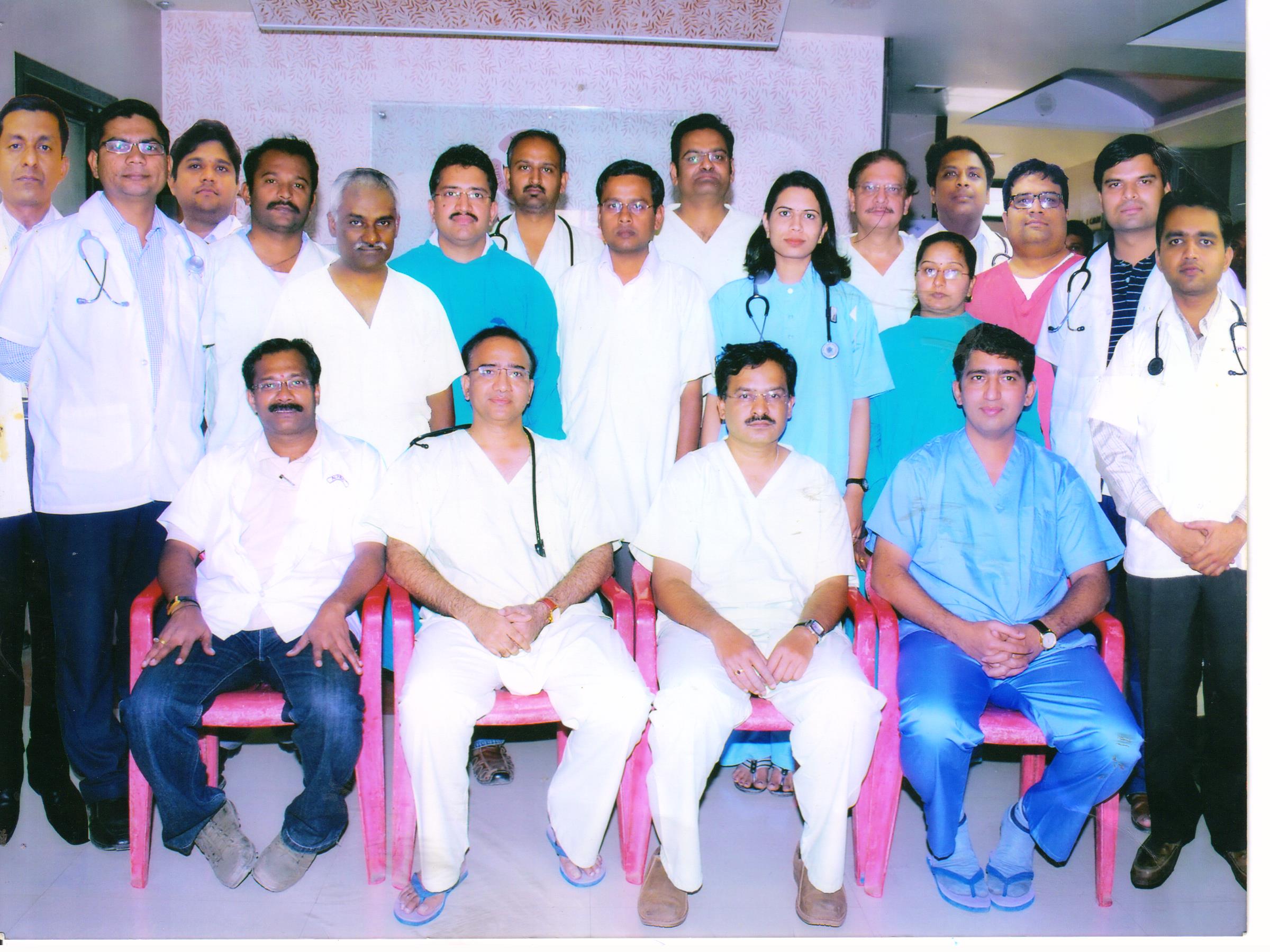 Alpha Hospital Team Group Photo